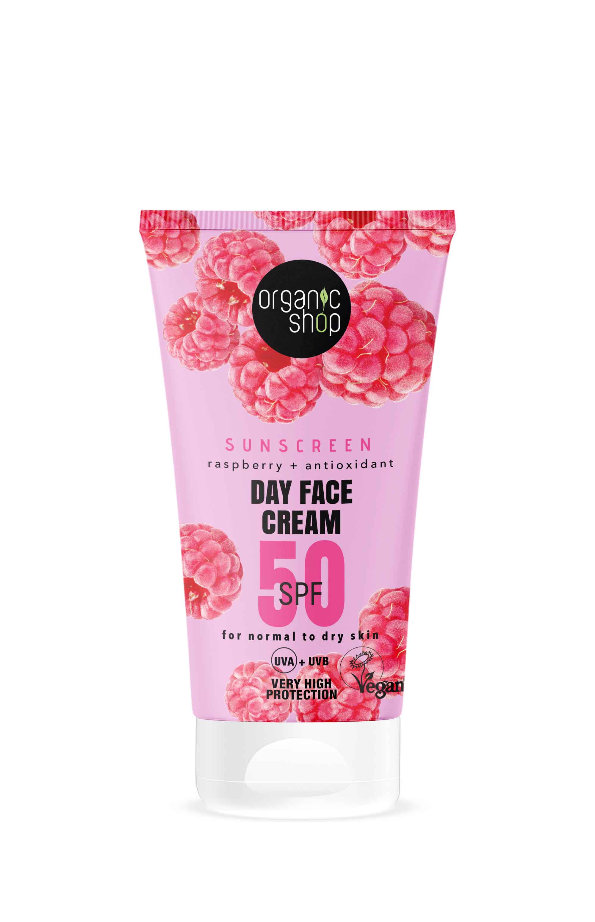 Sunscreen Day Face Cream 50 SPF Normal to dry skin