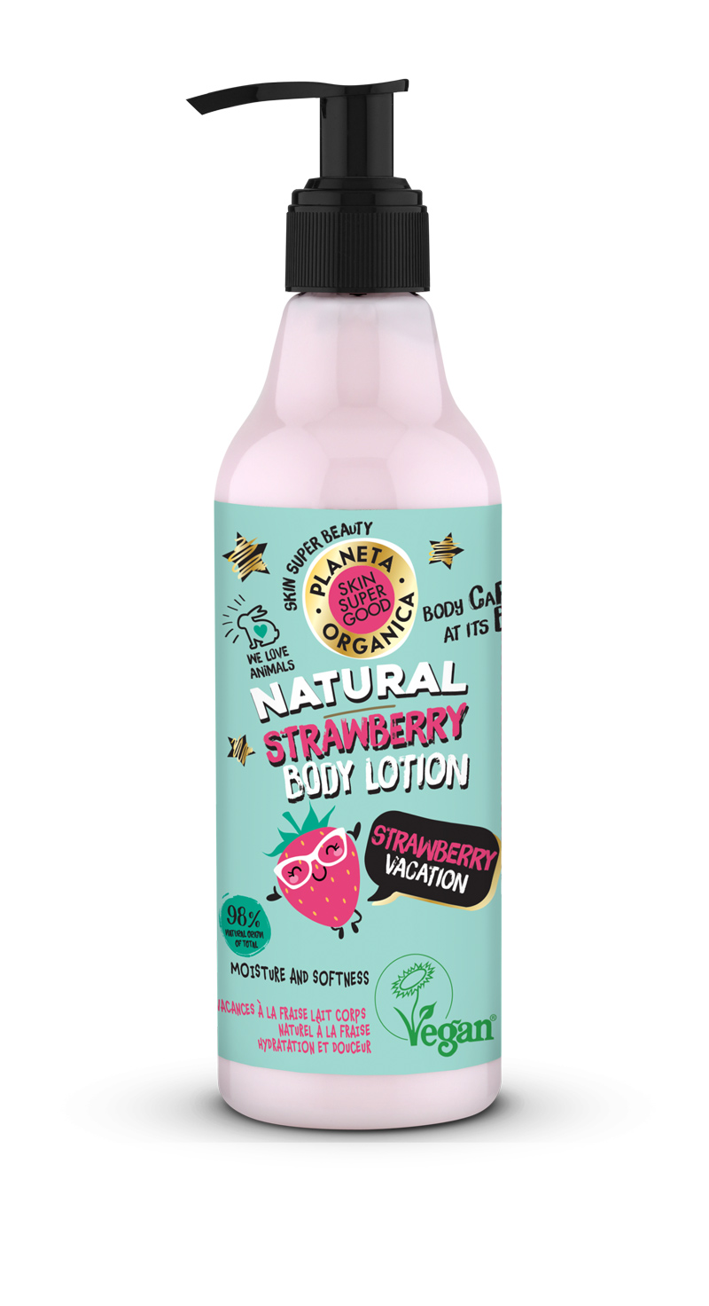 NATURAL STRAWBERRY LOTION